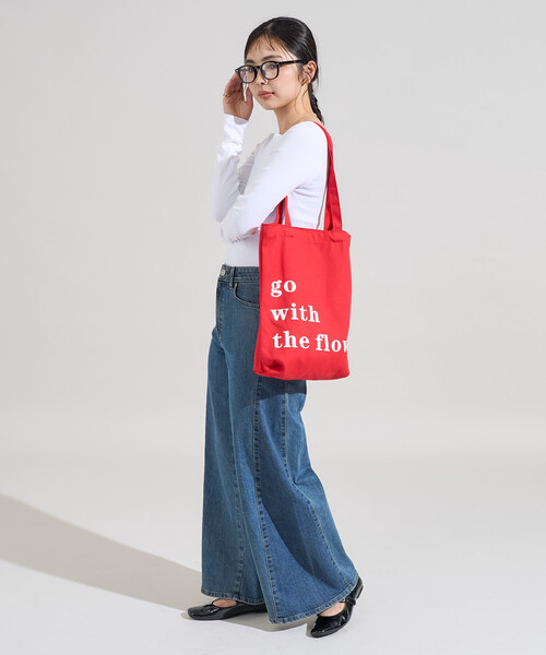 FREAK'S STORE(フリークスストア)の「コットンモダール ボ ートネックロンT(Tシャツ/カットソー・レディース・その他13/ホワイト/レッド/ブラック/ネイビー/ライトグレー・MEDIUM/SMALL)」の9枚目の写真