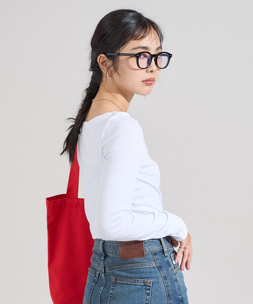 セール】コットンモダール ボ ートネックロンT(Tシャツ セール】コットンモダール ボ ートネックロンT(Tシャツ