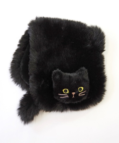 WOVEN (ウーヴン) / エコファー ねこフラップカバー バッグカバー