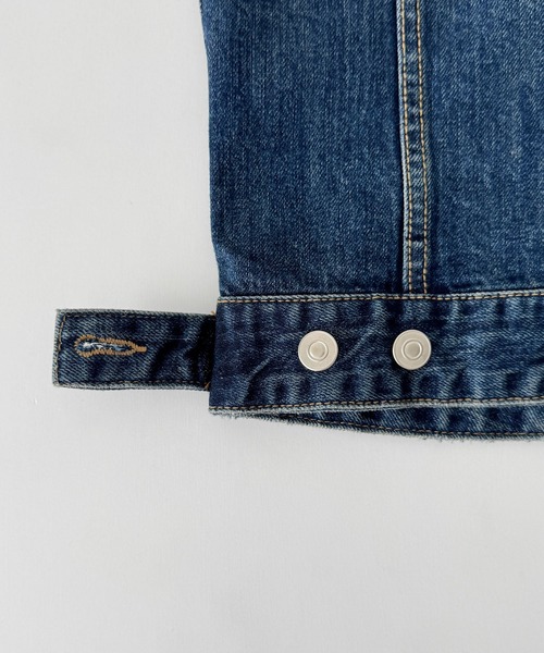 CANAL JEAN（キャナルジーン）の「diggity　デニムビスチェ（ベスト・レディース・ダークインディゴブルー・SMALL/MEDIUM）」の5枚目の写真