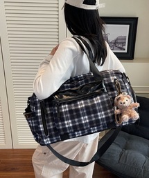 ボストンバッグ（チェック柄）ファッション通販 - ZOZOTOWN
