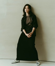 《ウタオ》リブニットスカート