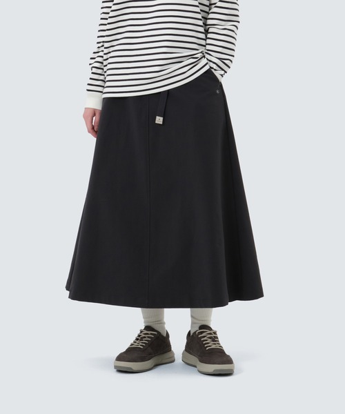 Snow Peak(スノーピーク)の「SnowPeak / Polywasher Skirt ポリワッシャースカート 海外限定(スカート・レディース・カーキ/ダークカーキ/スミクロ・S/M/L)」の2枚目の写真