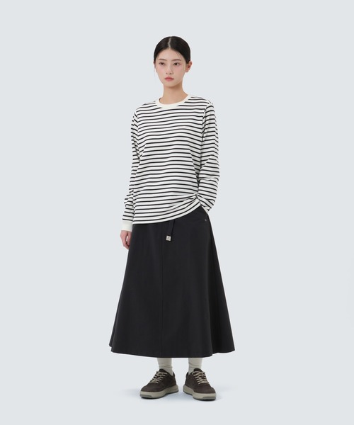 Snow Peak(スノーピーク)の「SnowPeak / Polywasher Skirt ポリワッシャースカート 海外限定(スカート・レディース・カーキ/ダークカーキ/スミクロ・S/M/L)」の4枚目の写真