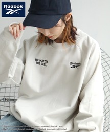 【Reebok/リーボック】CORPUS TOKYO別注 ラグランスウェット スイッチングプルオーバー 裏起毛