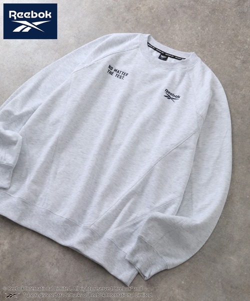 Reebok(リーボック)の「【Reebok/リーボック】CORPUS TOKYO別注 ラグランスウェット スイッチングプルオーバー 裏起毛(スウェット・メンズ・チャコール/ブラック/グレイッシュベージュ/アッシュグレー・L/LL/M)」の20枚目の写真