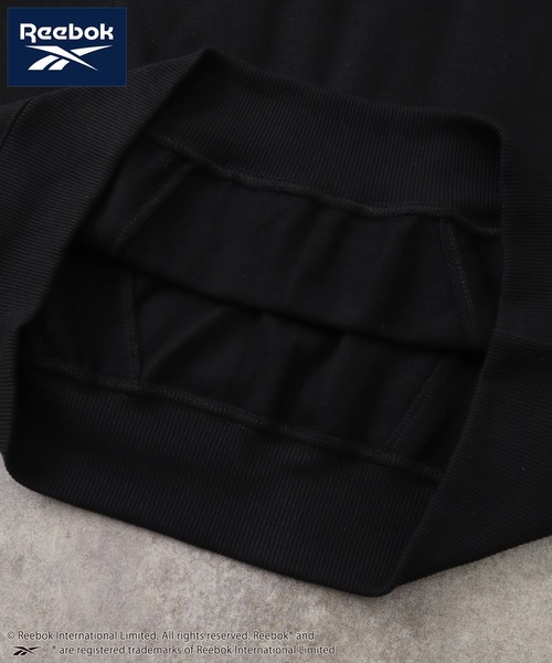 Reebok(リーボック)の「【Reebok/リーボック】CORPUS TOKYO別注 ラグランスウェット スイッチングプルオーバー 裏起毛(スウェット・メンズ・チャコール/ブラック/グレイッシュベージュ/アッシュグレー・L/LL/M)」の22枚目の写真