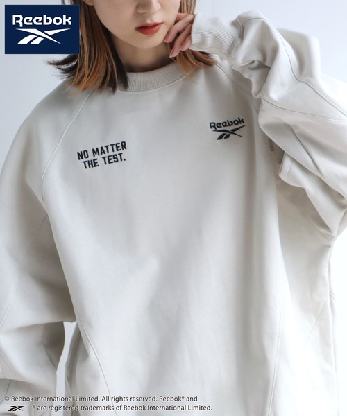 Reebok(リーボック)の「【Reebok/リーボック】CORPUS TOKYO別注 ラグランスウェット スイッチングプルオーバー 裏起毛(スウェット・メンズ・チャコール/ブラック/グレイッシュベージュ/アッシュグレー・L/LL/M)」の21枚目の写真