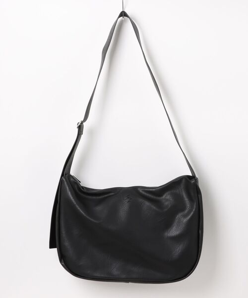 BEVERLY HILLS POLO CLUB(ビバリーヒルズポロクラブ)の「【BEVERLY HILLS POLO CLUB/ビバリーヒルズポロクラブ 】フェイクレザー ビッグショルダーバッグ(ショルダーバッグ・メンズ・ブラウン/ブラック・FREE)」の20枚目の写真