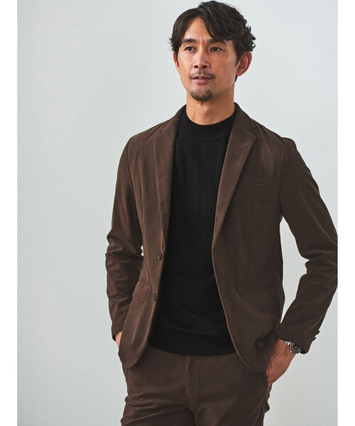 green label relaxing（グリーンレーベルリラクシング）の「【WEB限定】JUST fit コーデュロイ ナロー セットアップ -ストレッチ-（セットアップ・メンズ・ダークブラウン/オリーブ/ダークグレー・XXL/S/M/L/XL/XS）」の14枚目の写真