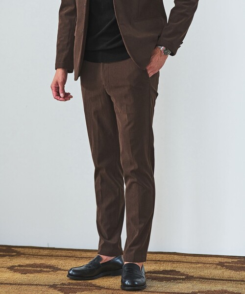 green label relaxing（グリーンレーベルリラクシング）の「【WEB限定】JUST fit コーデュロイ ナロー セットアップ -ストレッチ-（セットアップ・メンズ・ダークブラウン/オリーブ/ダークグレー・XXL/S/M/L/XL/XS）」の15枚目の写真