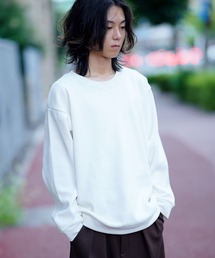 FIEVOLE（フィエボーレ）の「ジャガード裏シャギークルートレーナー（スウェット）」