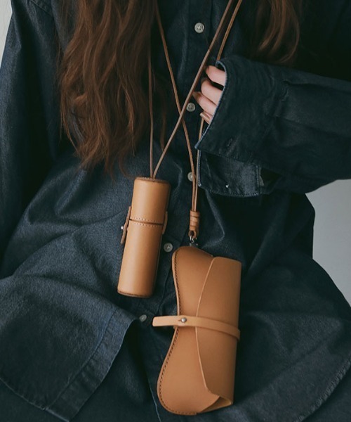 新品未使用 ETRE TOKYO　タンドレザーサングラスケース BROWN タンドレザーサングラスケース（サングラス）｜ETRE TOKYO