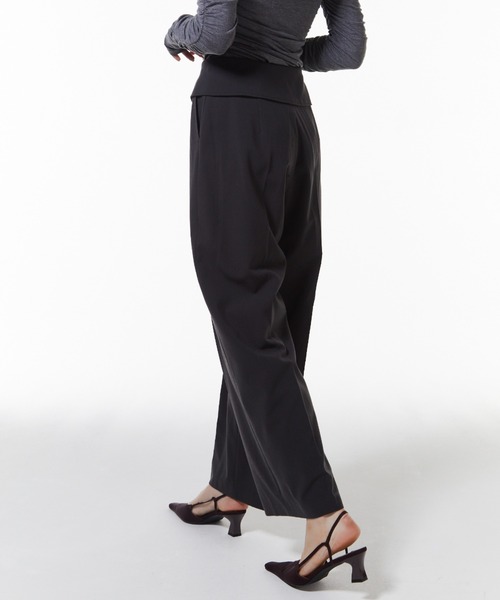 JOSE MOON（ジョゼムーン）の「TORO TROUSERS/トロトラウザーズ（スラックス・レディース・グレー/ブラック・36/38）」の18枚目の写真