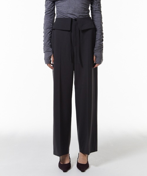 JOSE MOON（ジョゼムーン）の「TORO TROUSERS/トロトラウザーズ（スラックス・レディース・グレー/ブラック・36/38）」の21枚目の写真