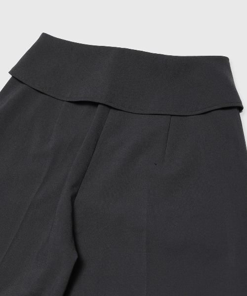 JOSE MOON（ジョゼムーン）の「TORO TROUSERS/トロトラウザーズ（スラックス・レディース・グレー/ブラック・36/38）」の4枚目の写真