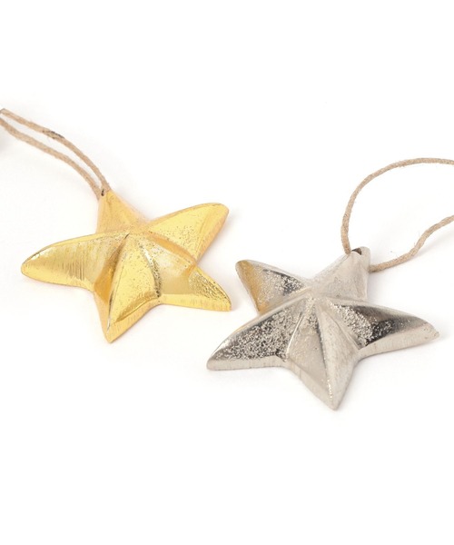 ラウンド型オーナメント♡*゜17 2025Xmas】ミニスターオーナメント（インテリア雑貨）｜niko and