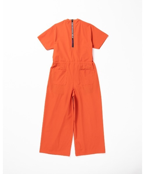 THOUSAND MILE（サウザンドマイル）の「[L's]SHORT SLEEVE ALL IN ONE NY/PU/ショートスリーブオールインワン（サロペット/オーバーオール・レディース・ブラック/チャコールグレー/ネイビー/カーキ/レンガ・FREE）」の11枚目の写真