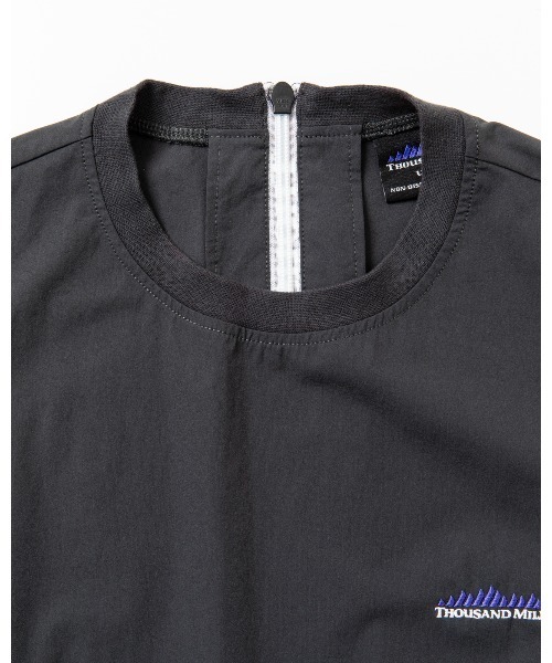 THOUSAND MILE（サウザンドマイル）の「[L's]SHORT SLEEVE ALL IN ONE NY/PU/ショートスリーブオールインワン（サロペット/オーバーオール・レディース・ブラック/チャコールグレー/ネイビー/カーキ/レンガ・FREE）」の12枚目の写真