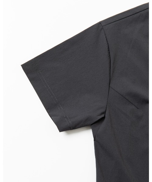 THOUSAND MILE（サウザンドマイル）の「[L's]SHORT SLEEVE ALL IN ONE NY/PU/ショートスリーブオールインワン（サロペット/オーバーオール・レディース・ブラック/チャコールグレー/ネイビー/カーキ/レンガ・FREE）」の14枚目の写真