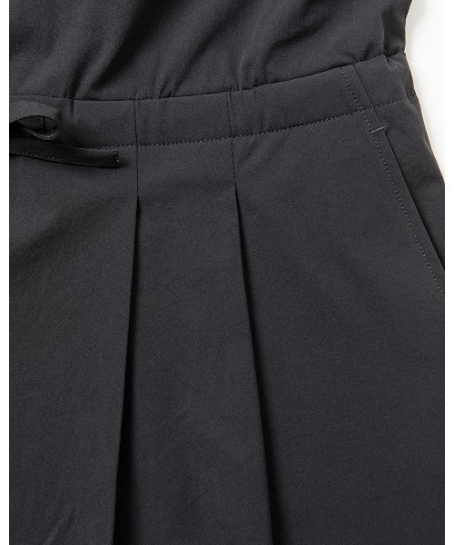 THOUSAND MILE（サウザンドマイル）の「[L's]SHORT SLEEVE ALL IN ONE NY/PU/ショートスリーブオールインワン（サロペット/オーバーオール・レディース・ブラック/チャコールグレー/ネイビー/カーキ/レンガ・FREE）」の16枚目の写真