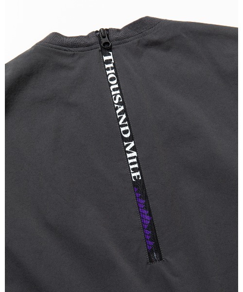 THOUSAND MILE（サウザンドマイル）の「[L's]SHORT SLEEVE ALL IN ONE NY/PU/ショートスリーブオールインワン（サロペット/オーバーオール・レディース・ブラック/チャコールグレー/ネイビー/カーキ/レンガ・FREE）」の18枚目の写真