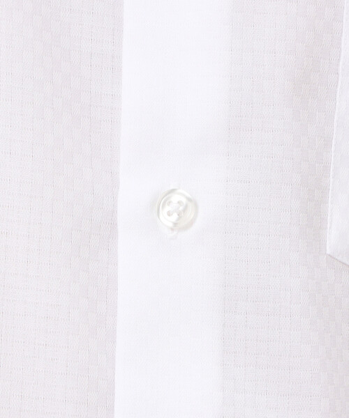COMME CA ISM(コムサイズム)の「市松柄ドビー ドレスシャツ(ビジネスシャツ・メンズ・ホワイト・MEDIUM/SMALL/X-LARGE/LARGE)」の12枚目の写真