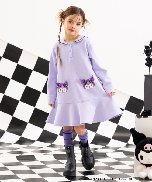 KUROMI】カットワンピース（ワンピース）｜ANNA SUI mini（アナスイ