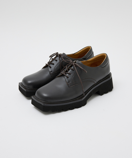 Au BANNISTER(オゥバニスター)の「レースアップ厚底シューズ(その他シューズ・レディース・ブラック/ダークブラウン/その他・35/36/37/38/39)」の8枚目の写真