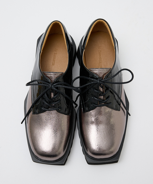 Au BANNISTER(オゥバニスター)の「レースアップ厚底シューズ(その他シューズ・レディース・ブラック/ダークブラウン/その他・35/36/37/38/39)」の12枚目の写真