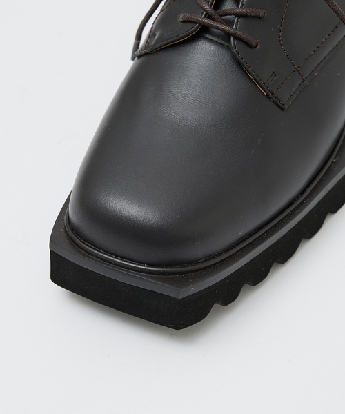 Au BANNISTER(オゥバニスター)の「レースアップ厚底シューズ(その他シューズ・レディース・ブラック/ダークブラウン/その他・35/36/37/38/39)」の6枚目の写真