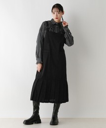 サロペット　オーバーオール　ichi ブラック サロペット サロペット オーバーオール ichi ブラック サロペット サロペット