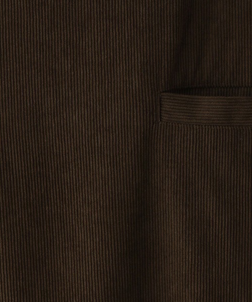 RAGEBLUE（レイジブルー）の「ホソコールプリーツジャンスカ（サロペット/オーバーオール・レディース・ブラック/ブラウン・FREE）」の3枚目の写真