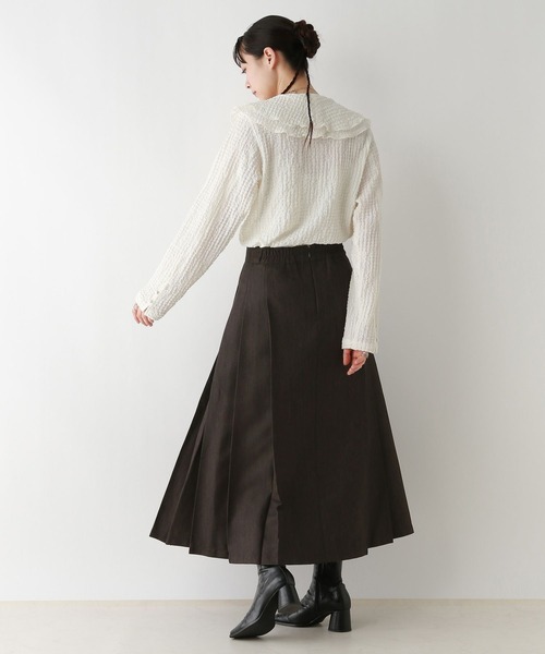 セール】＜DICKIES/ディッキーズ＞ポリツイードプリーツスカート