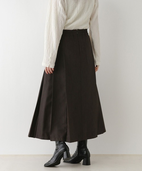 RAGEBLUE（レイジブルー）の「＜DICKIES/ディッキーズ＞ポリツイードプリーツスカート/セットアップ対応（スカート・レディース・ダークグレー/ダークブラウン・FREE）」の18枚目の写真