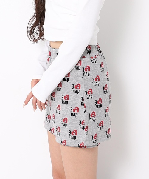 ANAP(アナップ)の「I LOVE anap 裏毛 インパン付 スウェット スカート(スカート・レディース・グレー/ピンク/アイボリー・F)」の11枚目の写真