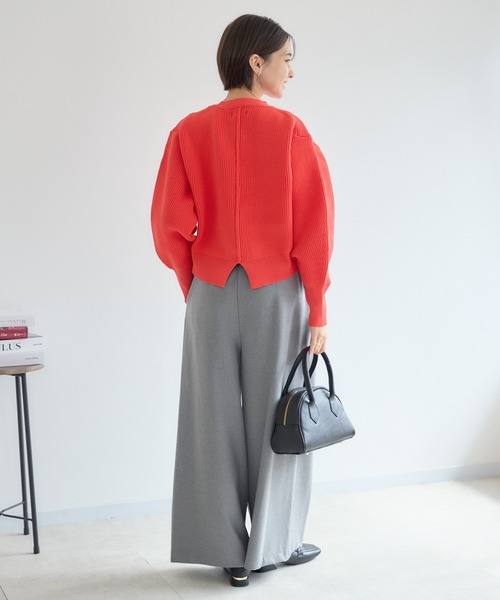 KATHARINE ROSS(キャサリンロス)の「【KATHARINE ROSS】【吸湿発熱/好評につき新色追加/選べる2サイズ】きれいウォームイージーワイド(その他パンツ・レディース・ライトブルー/チャコールグレー/ベージュ・SMALL/MEDIUM)」の9枚目の写真