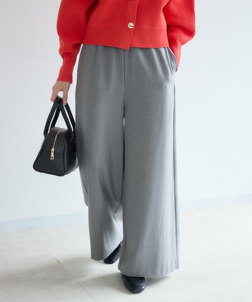 KATHARINE ROSS(キャサリンロス)の「【KATHARINE ROSS】【吸湿発熱/好評につき新色追加/選べる2サイズ】きれいウォームイージーワイド(その他パンツ・レディース・ライトブルー/チャコールグレー/ベージュ・SMALL/MEDIUM)」の8枚目の写真