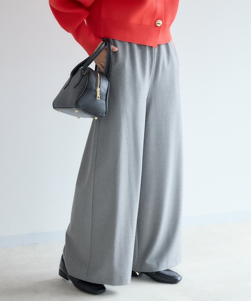 KATHARINE ROSS(キャサリンロス)の「【KATHARINE ROSS】【吸湿発熱/好評につき新色追加/選べる2サイズ】きれいウォームイージーワイド(その他パンツ・レディース・ライトブルー/チャコールグレー/ベージュ・SMALL/MEDIUM)」の6枚目の写真