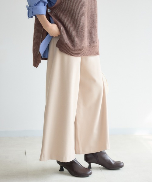 KATHARINE ROSS(キャサリンロス)の「【KATHARINE ROSS】【吸湿発熱/好評につき新色追加/選べる2サイズ】きれいウォームイージーワイド(その他パンツ・レディース・ライトブルー/チャコールグレー/ベージュ・SMALL/MEDIUM)」の19枚目の写真