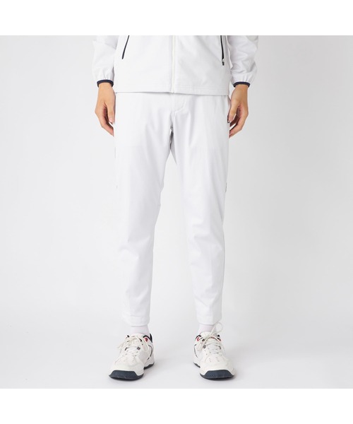 FILA GOLF(フィラゴルフ )の「FILA GOLF フィラゴルフ ゴルフウェア ワンポイント ロゴ サイドライン入り ストレッチ 防風 軽量 ボンディングロングパンツ(その他パンツ・メンズ・ブラック/ホワイト・LL/M/3L/L)」の4枚目の写真