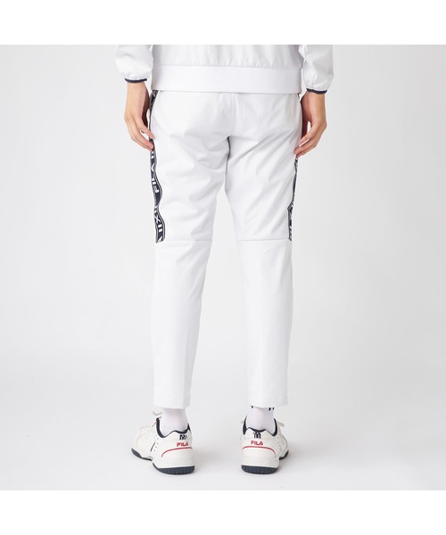 FILA GOLF(フィラゴルフ )の「FILA GOLF フィラゴルフ ゴルフウェア ワンポイント ロゴ サイドライン入り ストレッチ 防風 軽量 ボンディングロングパンツ(その他パンツ・メンズ・ブラック/ホワイト・LL/M/3L/L)」の6枚目の写真