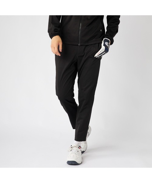 FILA GOLF(フィラゴルフ )の「FILA GOLF フィラゴルフ ゴルフウェア ワンポイント ロゴ サイドライン入り ストレッチ 防風 軽量 ボンディングロングパンツ(その他パンツ・メンズ・ブラック/ホワイト・LL/M/3L/L)」の15枚目の写真