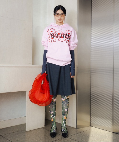 NON TOKYO(ノントーキョー)の「SHEER FRILL BAG(S)(ショルダーバッグ・レディース・ネイビー/レッド/ピンク/ブルー・FREE)」の15枚目の写真