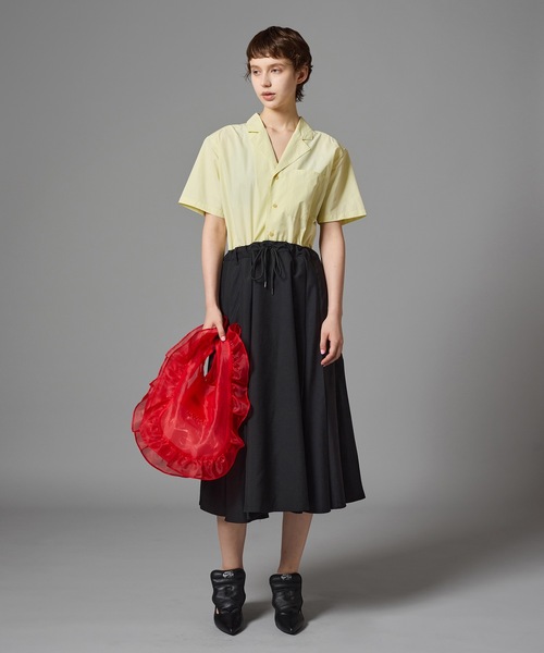 NON TOKYO(ノントーキョー)の「SHEER FRILL BAG(S)(ショルダーバッグ・レディース・ネイビー/レッド/ピンク/ブルー・FREE)」の13枚目の写真