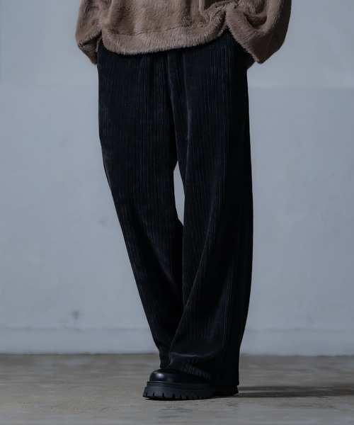 セール】太コーデュロイ ワイドパンツ（その他パンツ）｜improves