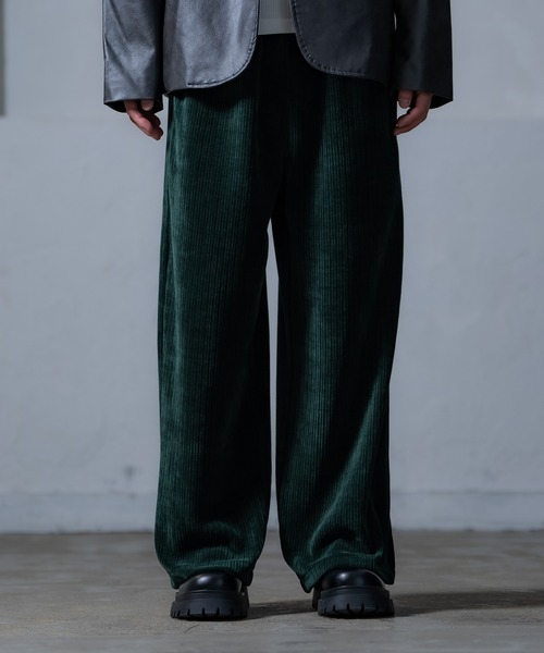 improves（インプローブス）の「太コーデュロイ ワイドパンツ（その他パンツ・メンズ・ブラック/ダークグリーン/モカ/チャコール・MEDIUM/LARGE）」の13枚目の写真