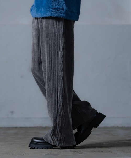 improves（インプローブス）の「太コーデュロイ ワイドパンツ（その他パンツ・メンズ・ブラック/ダークグリーン/モカ/チャコール・MEDIUM/LARGE）」の20枚目の写真