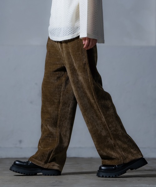 improves（インプローブス）の「太コーデュロイ ワイドパンツ（その他パンツ・メンズ・ブラック/ダークグリーン/モカ/チャコール・MEDIUM/LARGE）」の16枚目の写真
