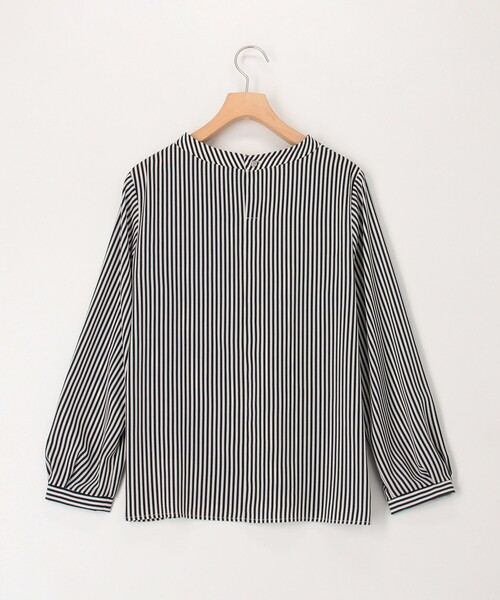 MICO COULIER(ミコクリエ)の「ジョーゼットストライプブラウス(シャツ/ブラウス・レディース・ホワイト系その他/ブルー系その他・38)」の20枚目の写真